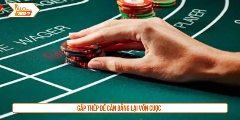 Gấp thếp để cân bằng lại vốn cược
